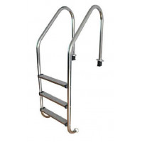 Лестница 3 ступени (шир.борт) SL 315-SR AISI-304 MARKOPOOL (STANDART)